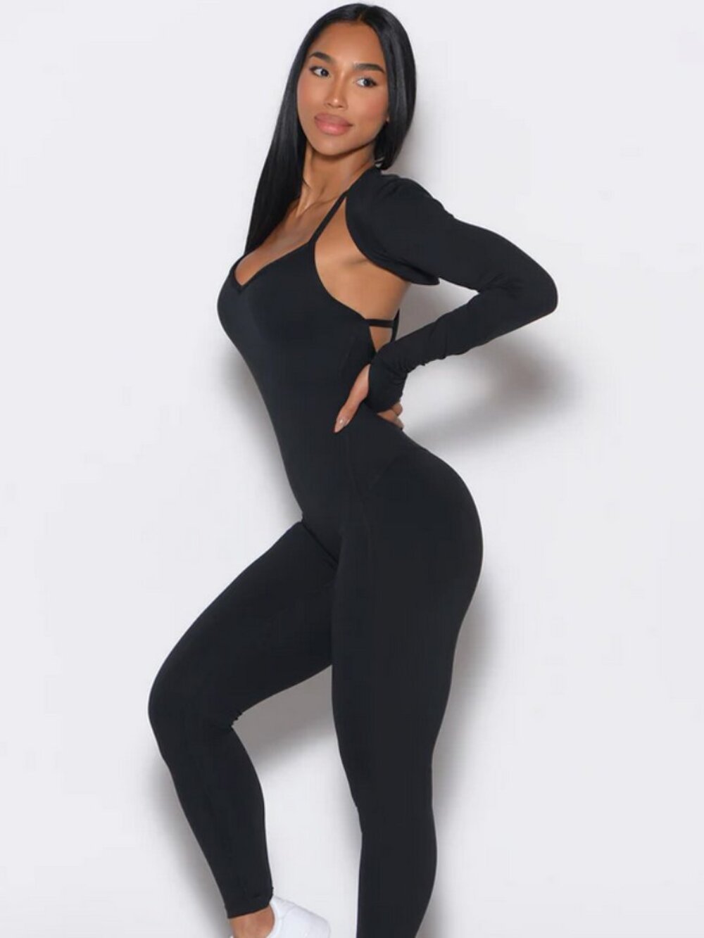 Bombshell Shape Shrug - Black Bolero Shrug - Size Medium